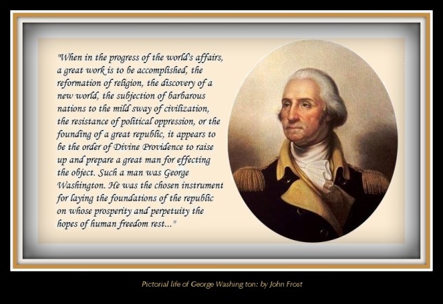 Washington raised up-caption